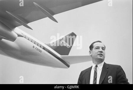 Joe Sutter de la Boeing Airplane Company Banque D'Images