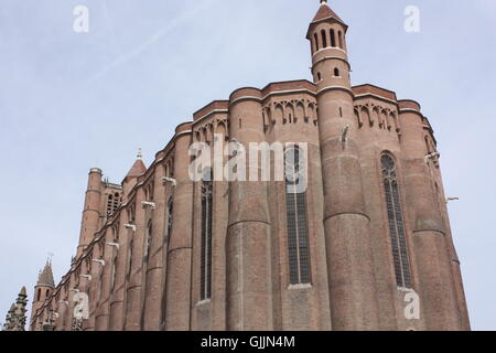 Cathédrale Notre-Dame, Albi, France Banque D'Images