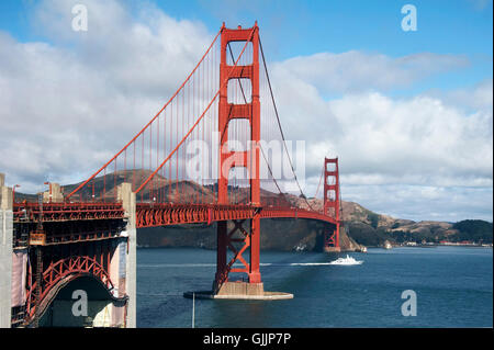 Processeur usa golden bridge Banque D'Images