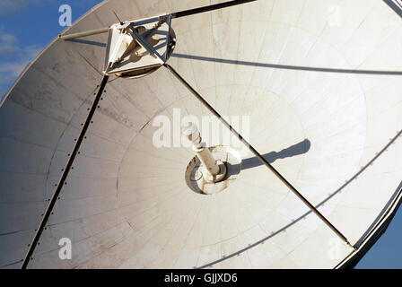 Détail de l'antenne satellite Banque D'Images