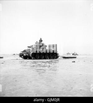 Le Centaur IV était un char de croiseur britannique utilisé pendant la seconde Guerre mondiale. Il était équipé d'un canon de 95 mm et participait à divers théâtres, y compris le débarquement du jour J. Il était connu pour sa fiabilité et son adaptabilité au combat. Banque D'Images