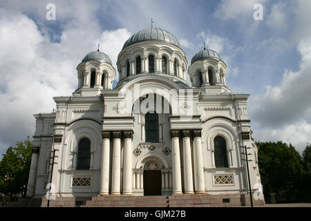 St. Michel Archange cathédrale (Kaunas) Banque D'Images