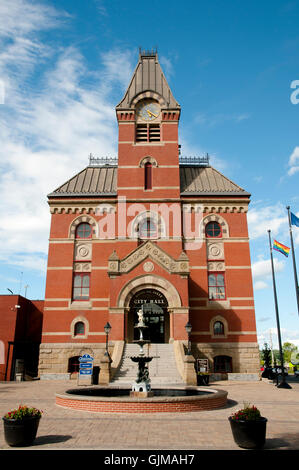 Hôtel de ville - Fredericton - Canada Banque D'Images