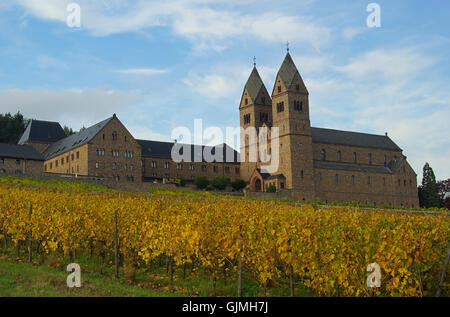 Monastère de l'église de vignes Banque D'Images