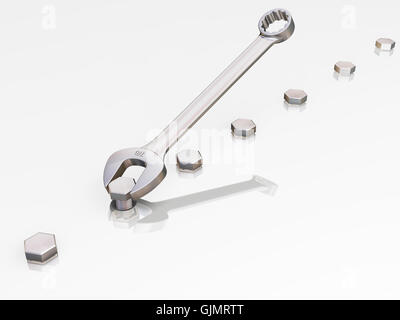 Outils Outil isolé Banque D'Images