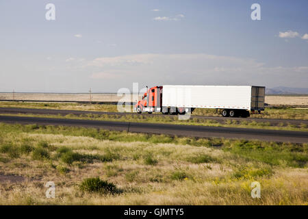 Interstate 10 camion arizona usa Banque D'Images