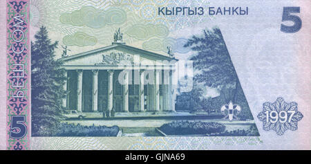 KyrgyzstanP13 5Som 1997 b Banque D'Images