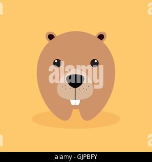 Cute Cartoon animaux Illustration de Vecteur