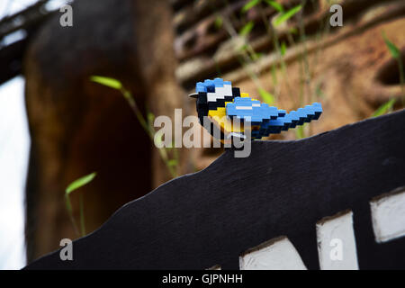 Billund, Danemark - Juillet 26, 2016 : Bird in Legoland Banque D'Images