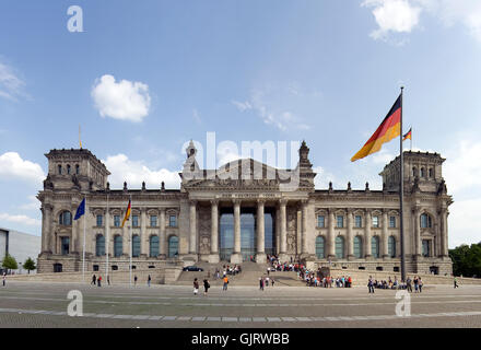 Reichstag,siège du Bundestag Berlin 2 Banque D'Images