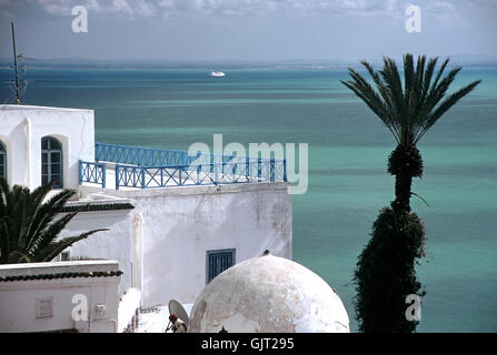 Afrique tunisie maisons Banque D'Images