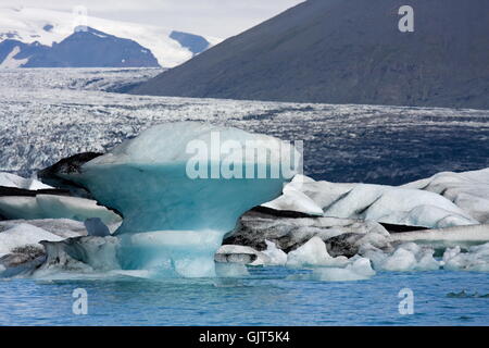 L'islande floe Banque D'Images