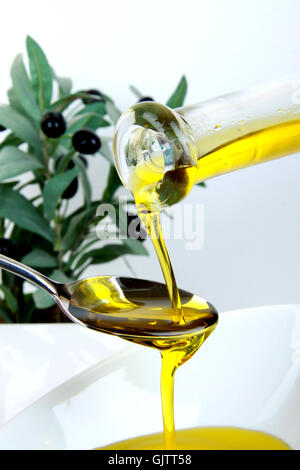 huile d’olive Banque D'Images
