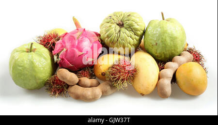 Tamarind tropical fruit Banque D'Images