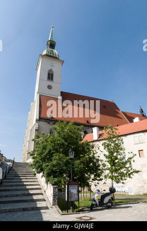 La Cathédrale Saint Martin à Bratislava, Slovaquie Banque D'Images