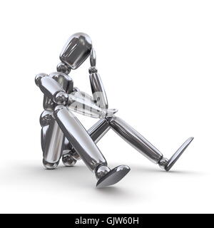 Personne brillant lumineux Banque D'Images