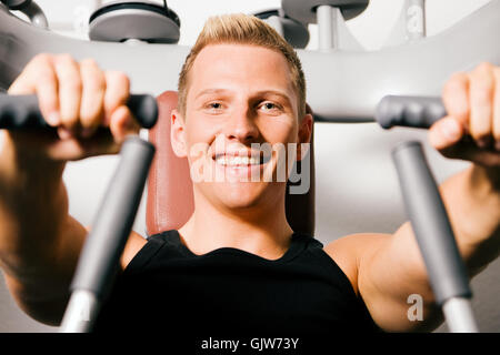 Moteur à combustion et de l'homme Banque D'Images