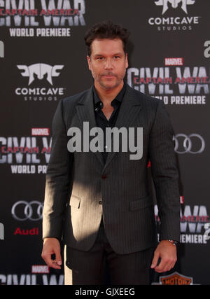 Audi célèbre la première mondiale de 'Captain America : Guerre Civile' Featuring : Dane Cook Où : Hollywood, California, United States Quand : 12 Avr 2016 Banque D'Images