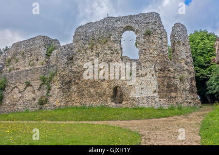 Abbey Ruins Lecture Berkshire UK Banque D'Images