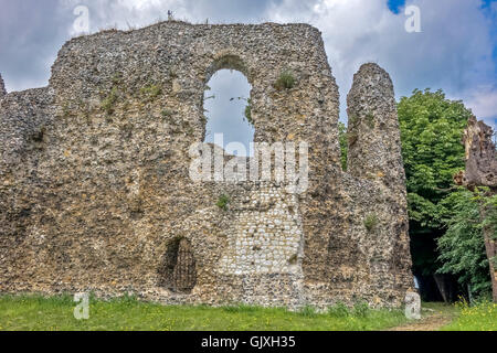 Abbey Ruins Lecture Berkshire UK Banque D'Images