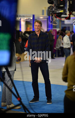 Amériques 2016 émerger dans sa troisième année au centre des congrès de Miami Beach - Jour 1 avec : Tony Hawk Où : Miami, Florida, United States Quand : 18 Avr 2016 Banque D'Images