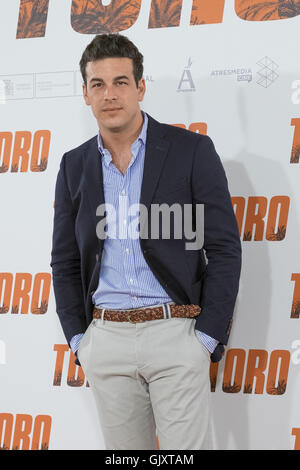 Toro' photocall à Madrid comprend : Mario Casas Où : Madrid, Espagne Quand : 19 Avr 2016 Banque D'Images