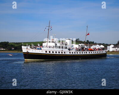 MV navire Balmoral dans le port de Bideford dans le nord du Devon Banque D'Images