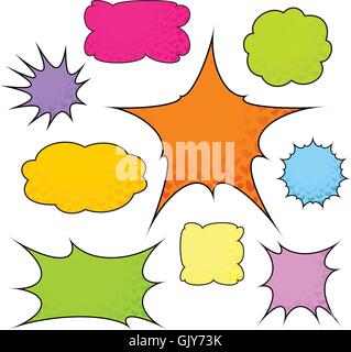 jeu de balises Illustration de Vecteur