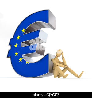 Personne européen vierge Banque D'Images