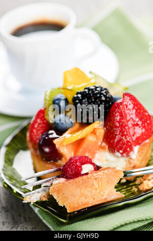 Tarte aux petits fruits Fruits Banque D'Images