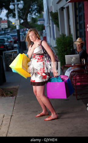 La consommation de sacs femme Banque D'Images