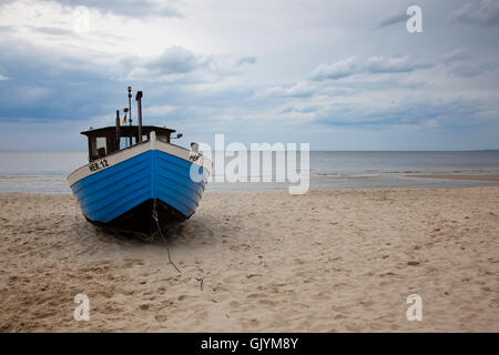 La plage de bord de plage Banque D'Images