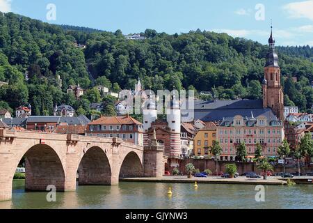 Berceau de la romance Heidelberg Banque D'Images