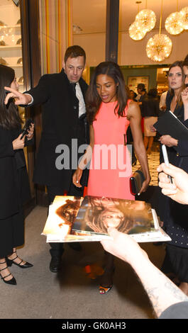 Kate Spade New York comprend : lancement de Regent Street où Naomie Harris : London, Royaume-Uni Quand : 21 Avr 2016 Banque D'Images