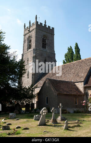 Eglise de Saint-André, Cleeve avant, Worcestershire, Angleterre, RU Banque D'Images