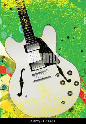 Lieu Rock Poster Illustration de Vecteur