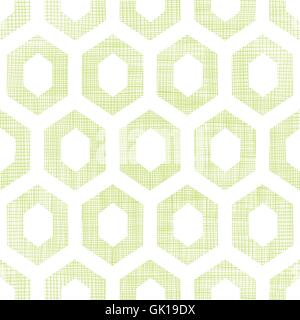 Abstract green texture tissu de fond sans soudure découpe honeycomb Illustration de Vecteur