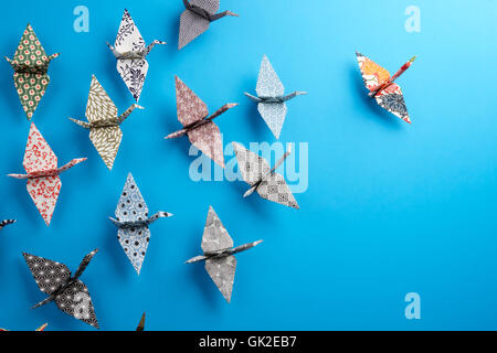 Asie Japon crane Banque D'Images