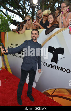 Latin Billboard Music Awards 2016 au Centre BankUnited - Arrivées en vedette : Juanes Où : Coral Gables, Florida, United States Quand : 29 Avr 2016 Banque D'Images