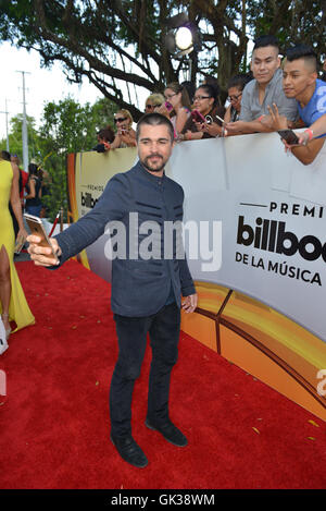 Latin Billboard Music Awards 2016 au Centre BankUnited - Arrivées en vedette : Juanes Où : Coral Gables, Florida, United States Quand : 29 Avr 2016 Banque D'Images