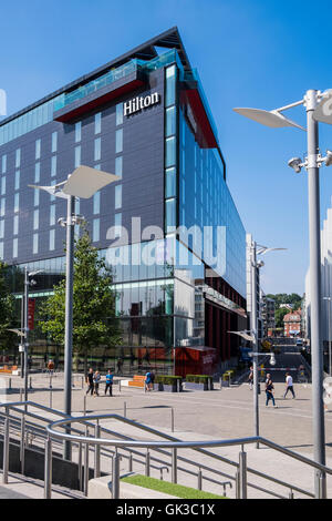 Hilton Hotel, London Designer Outlet, Wembley Park, Arrondissement de Brent, London, Angleterre, Royaume-Uni Banque D'Images