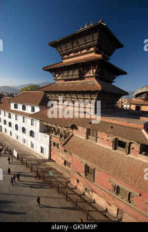 Katmandou, Népal --- Palais Royal complexe, Durbar Square, Katmandou, Népal --- Image par © Jeremy Horner Banque D'Images