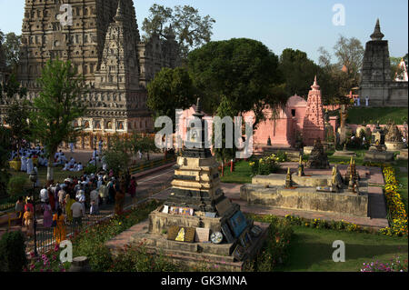 08 mars 2012, du nord de l'Inde, l'Inde --- Bodh Gaya, Bihar, Inde --- Image par © Jeremy Horner Banque D'Images