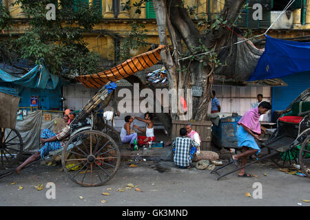 28 Feb 2012, Calcutta, Bengale occidental, Inde --- Calcutta, West Bengal, India --- Image par © Jeremy Horner Banque D'Images