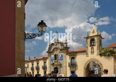 Chapelle de São João da Pesqueira hameau. La Vallée du Douro. Le Portugal. L'Europe Banque D'Images