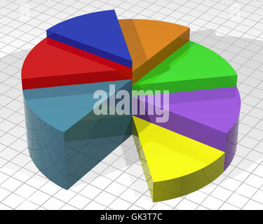 tarte gâteau graphique Banque D'Images