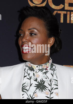 Jour CBS Emmy Temps après soirée Tapis Rouge Les arrivées à Alexandrie Ballroom Los Angeles, CA comprend : Aisha Tyler Où : Los Angeles, California, United States Quand : 02 mai 2016 Banque D'Images