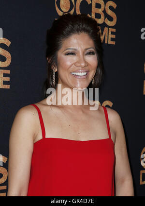 Jour CBS Emmy Temps après soirée Tapis Rouge Les arrivées à Alexandrie Ballroom Los Angeles, CA avec : Julie Chen Où : Los Angeles, California, United States Quand : 02 mai 2016 Banque D'Images