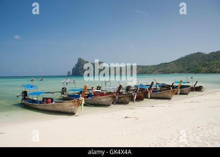 Bord de plage d'Asie Banque D'Images