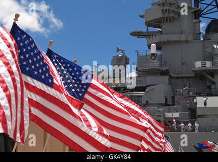 Militaires drapeaux de la marine Banque D'Images